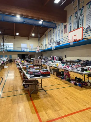 YMCA gears for Livestrong Trash & Treasure Sale